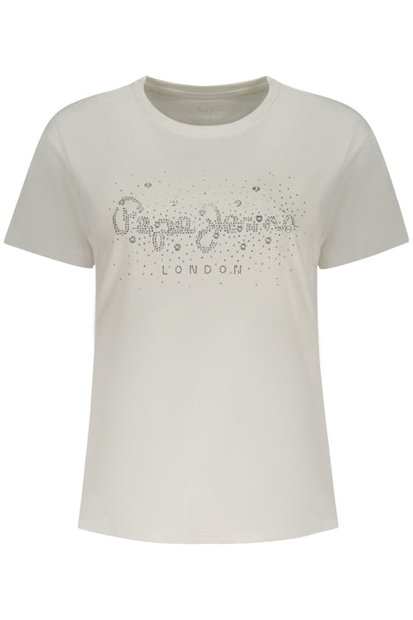 Pepe Jeans Womens Short-Sleeve T-Shirt White