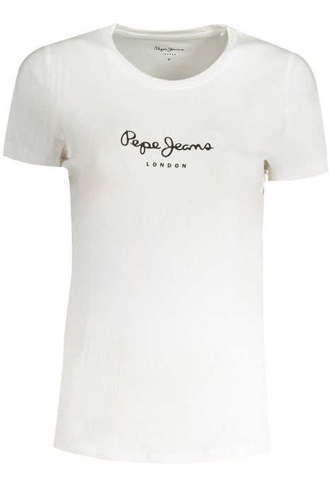 Pepe Jeans Womens Short Sleeve T-Shirt White