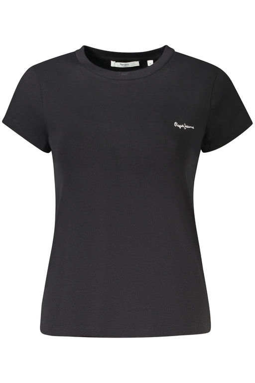 Pepe Jeans Womens Short-Sleeve T-Shirt Black