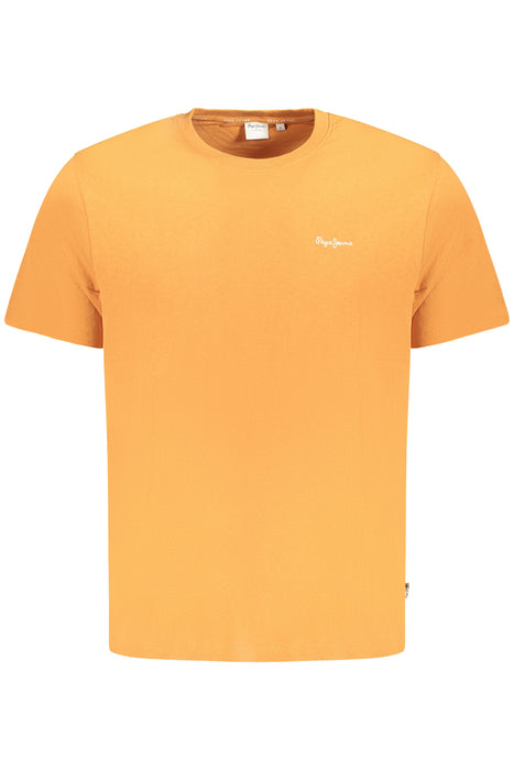Pepe Jeans Mens Short Sleeve T-Shirt Orange