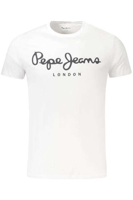 Pepe Jeans Short Sleeve T-Shirt Men White