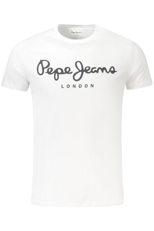 Pepe Jeans Short Sleeve T-Shirt Men White