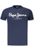 Pepe Jeans Mens Short Sleeve T-Shirt Blue