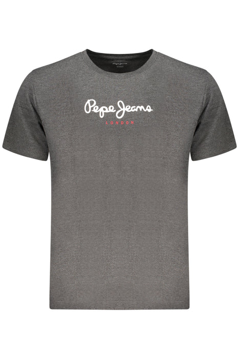Pepe Jeans Mens Short-Sleeved T-Shirt, Grey