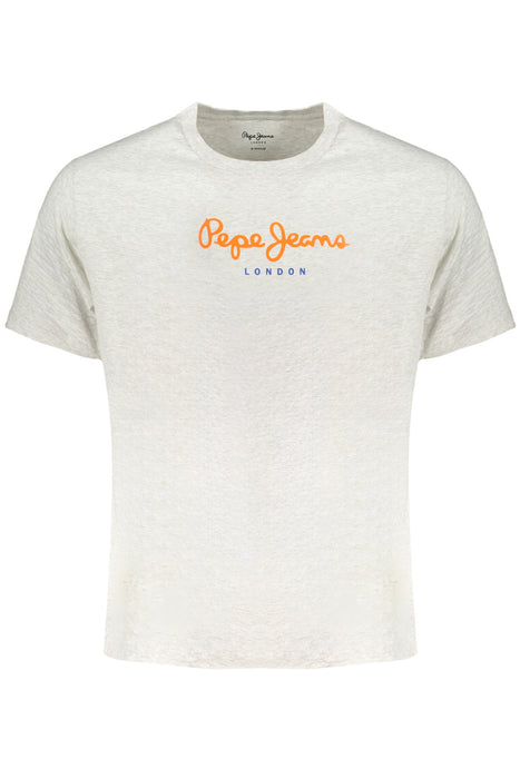 Pepe Jeans Mens Short Sleeved T-Shirt Gray