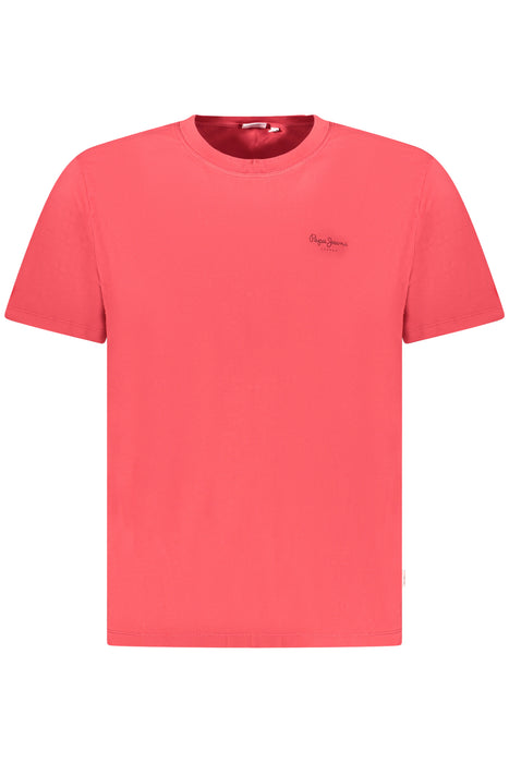 Pepe Jeans Mens Short Sleeve T-Shirt Red