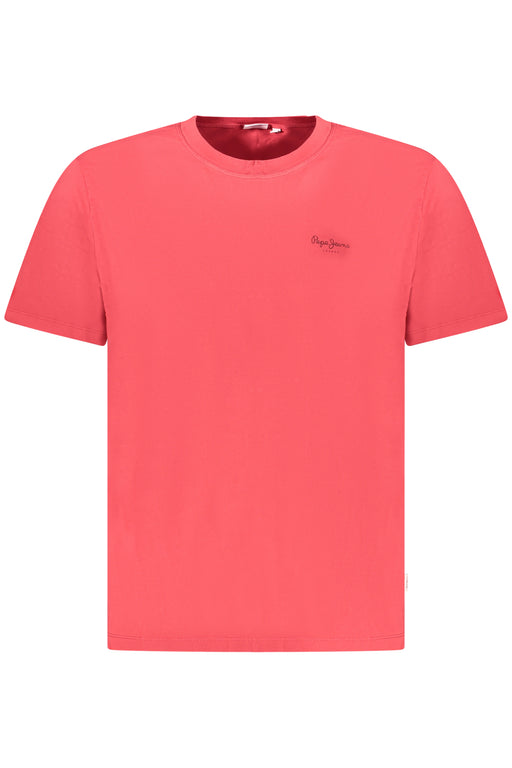 Pepe Jeans Mens Short Sleeve T-Shirt Red