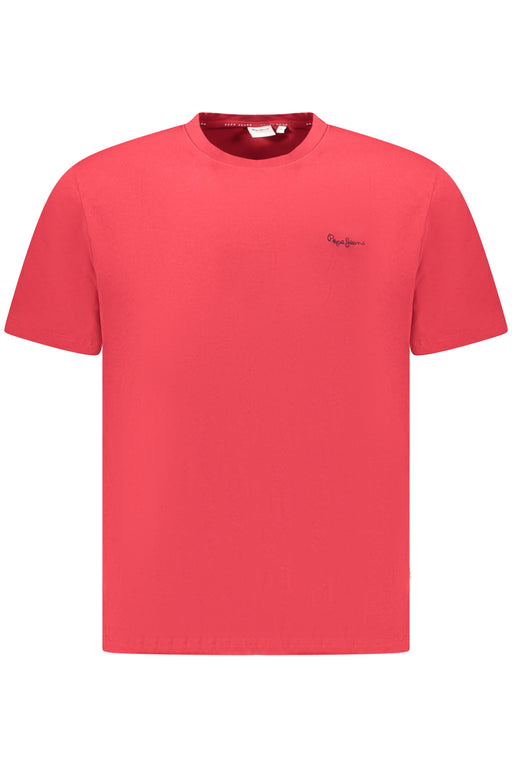 Pepe Jeans Mens Short Sleeve T-Shirt Red