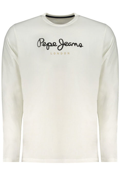 Pepe Jeans Long Sleeve T-Shirt Men White