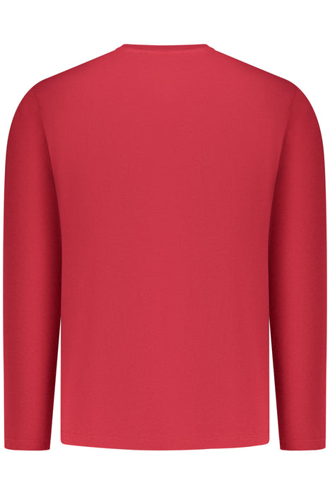 Pepe Jeans Mens Long-Sleeved T-Shirt, Red