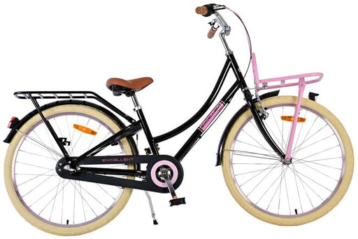 Volare Excellent Children's Bicycle - Girls - 24 inch - Black - 3 Gears