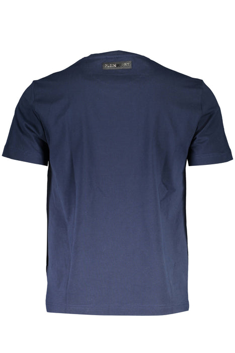 Plein Sport Mens Short Sleeve T-Shirt Blue