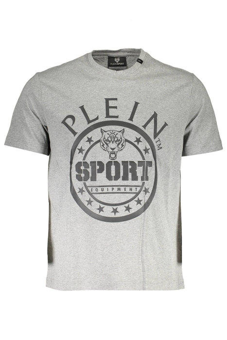 Plein Sport Short Sleeve T-Shirt Men Grey
