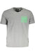 Plein Sport Mens Short Sleeve T-Shirt Gray