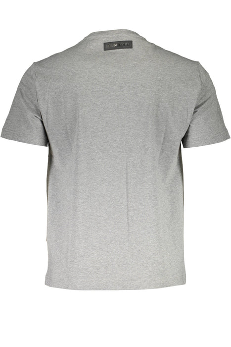 Plein Sport Mens Short Sleeve T-Shirt Gray