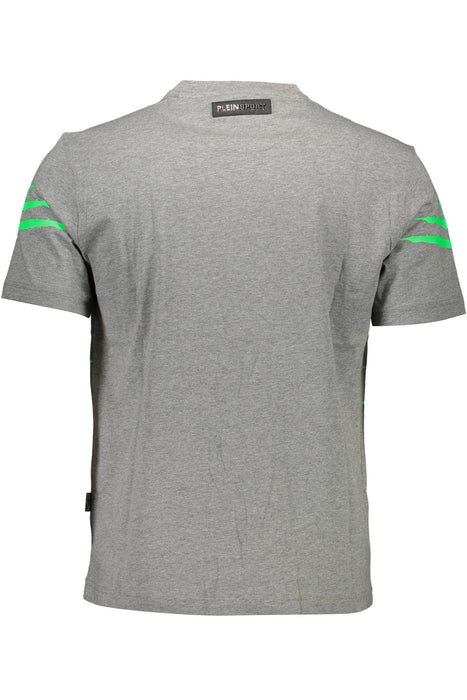 Plein Sport Short Sleeve T-Shirt Men Grey