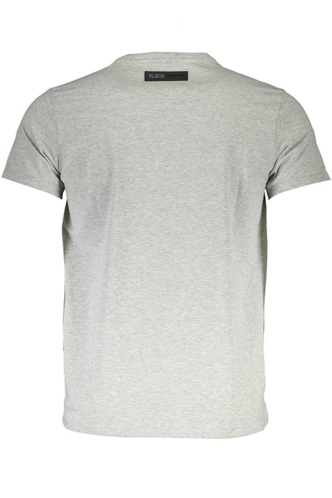 Plein Sport Short Sleeve T-Shirt Men Grey