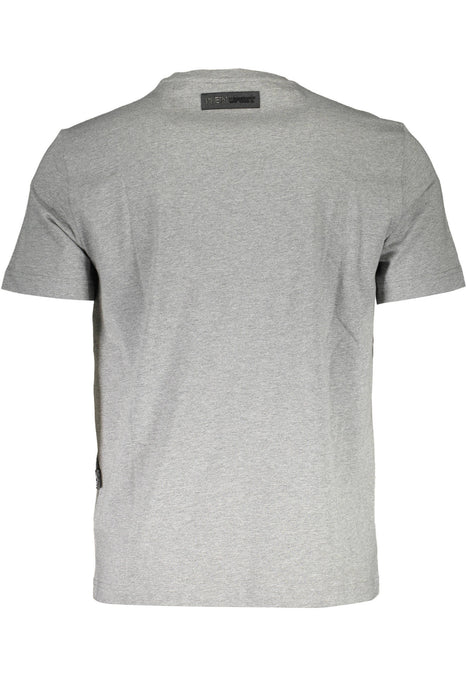 Plein Sport Short Sleeve T-Shirt Men Grey