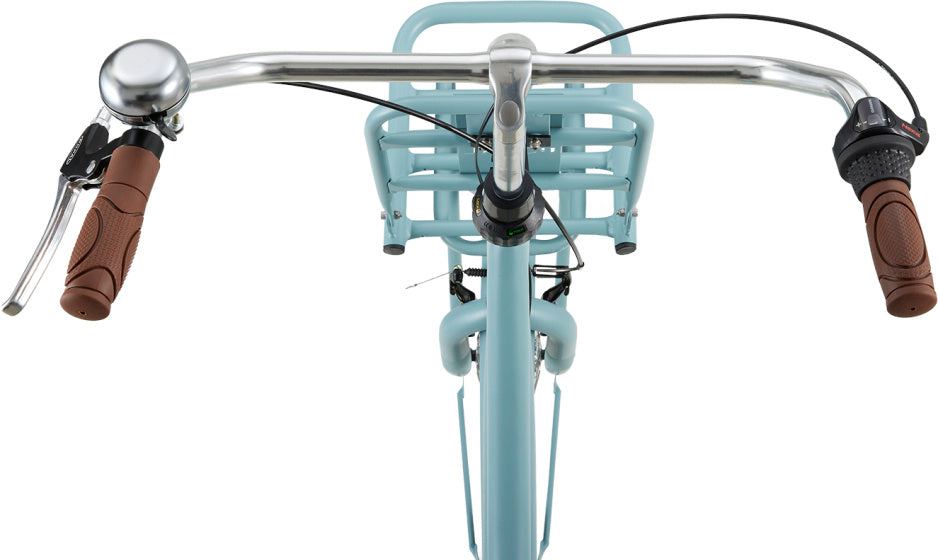 Daily Dutch Basic+ 22 Inch 35 cm Girls 3SP Coaster Brake Matte blue,