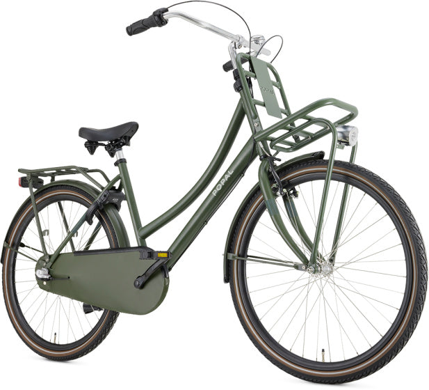 Daily Dutch Basic+ 26 Inch 45,5 cm Girls 3SP Coaster Brake Army Green,