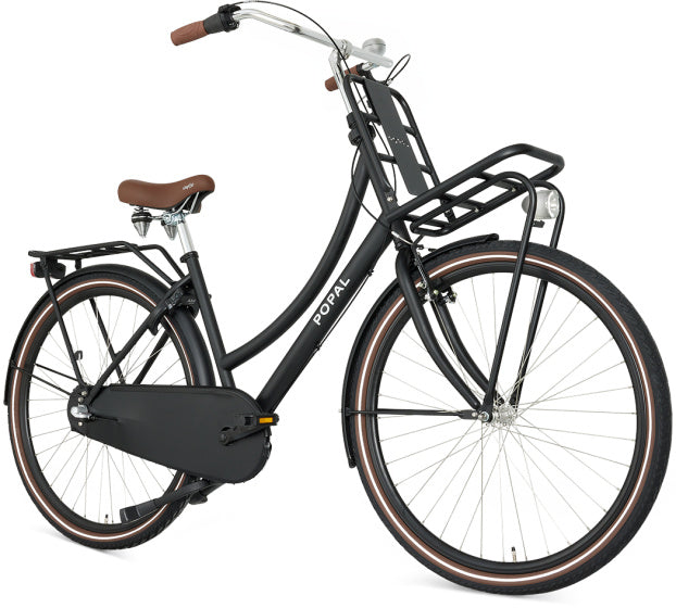 Daily Dutch Basic+ 28 Inch 47 cm Women 3SP Coaster Brake Matte black,