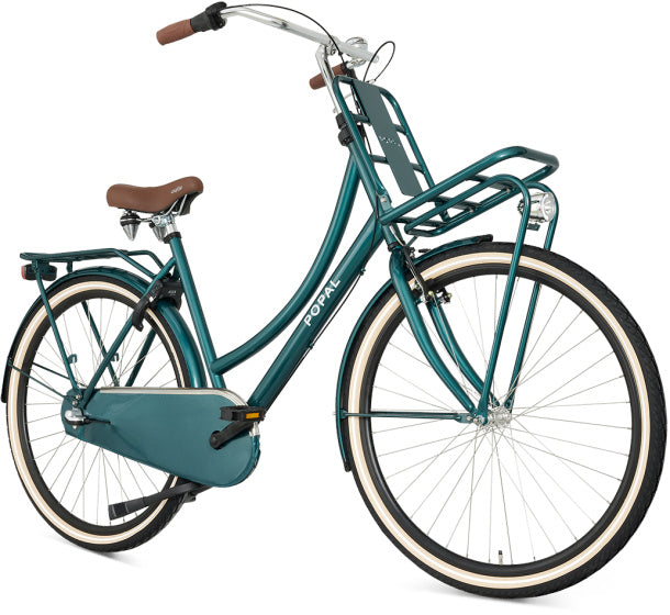 Daily Dutch Basic+ 28 Inch 59 cm Women 3SP Coaster Brake Forest green,