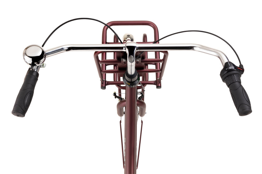 Daily Dutch Basic+ 28 Inch 59 cm Women 3SP Coaster Brake Red Brown,