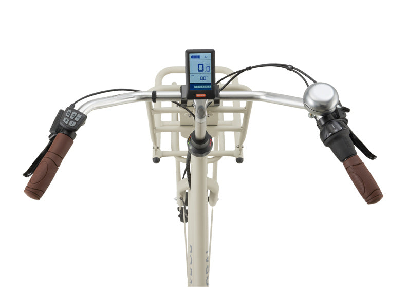 Daily Dutch Prestige-E 28 Inch 47 cm Women 7SP Hydraulic Disc Brake Cream,