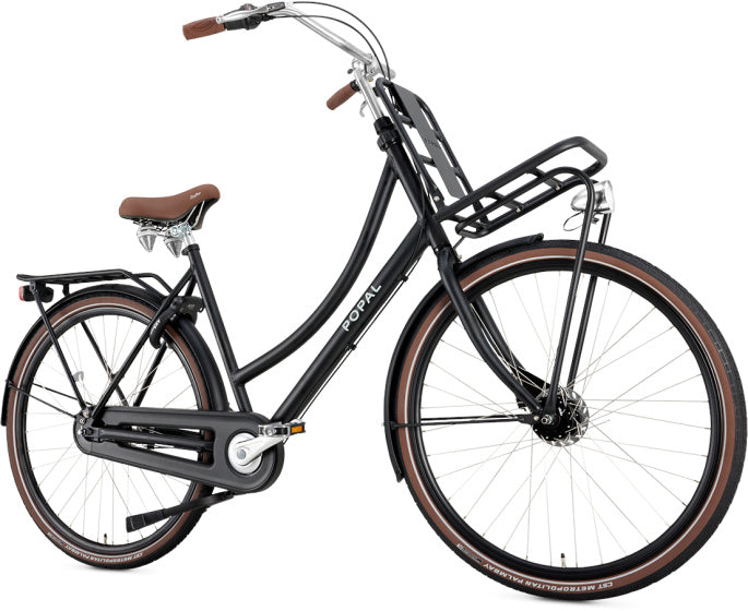 Daily Dutch Prestige 28 Inch 47 cm Women 7SP Roller brakes Matte black,