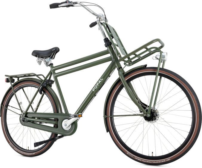 Daily Dutch Prestige 28 Inch 50 cm Men 7SP Roller brakes Army Green,