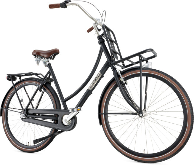 Daily Dutch Prestige 28 Inch 57 cm Women 3SP Coaster Brake Matte black, Online σε Προσφορά Outlet Καταστήματος με μεγάλη έκπτωση και στην καλύτερη τιμή