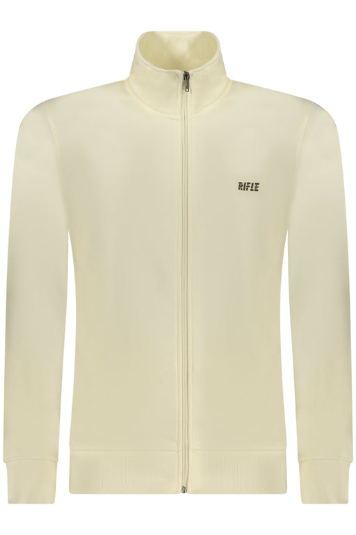 Rifle Mens Zip-Up Sweatshirt White