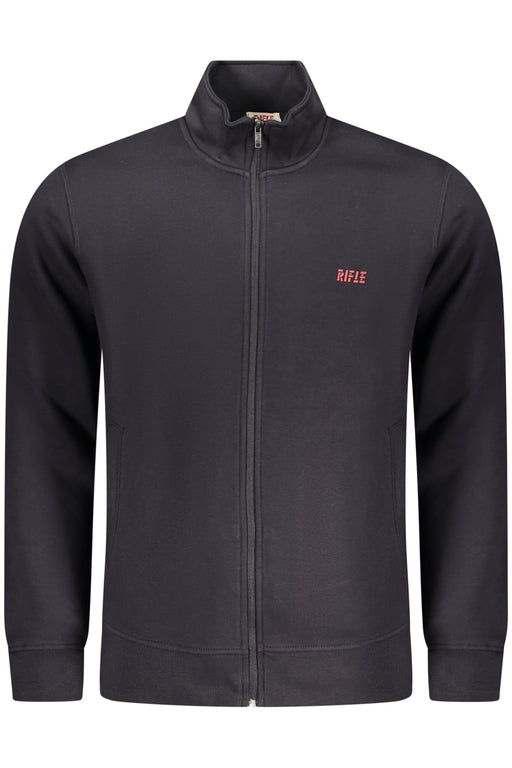 Rifle Mens Blue Zip-Up Sweatshirt