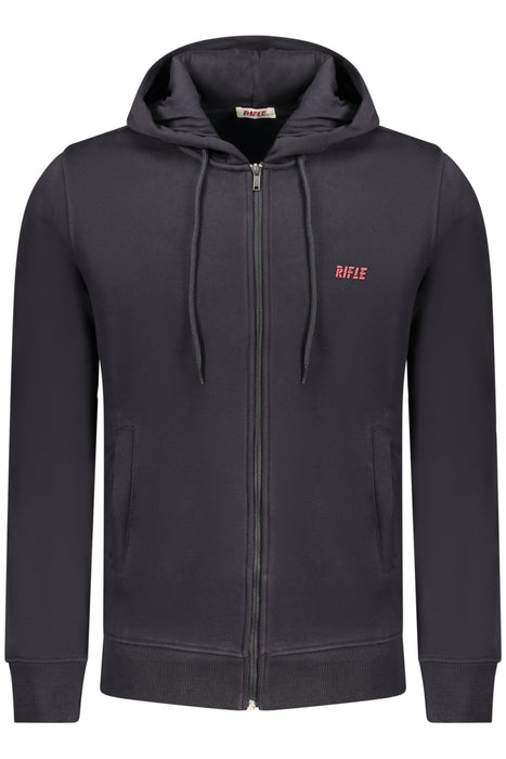 Rifle Mens Blue Zip-Up Sweatshirt