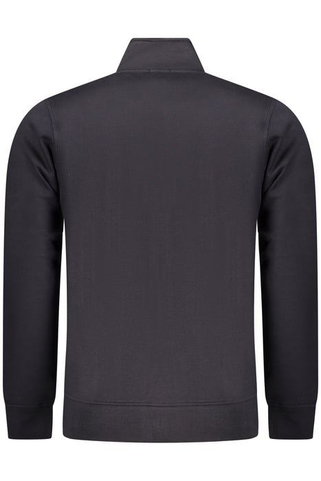 Rifle Mens Blue Zip-Up Sweatshirt