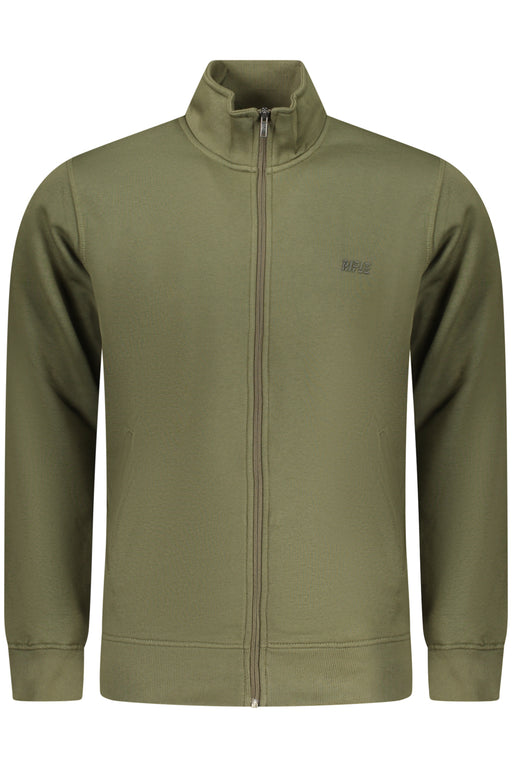Rifle Mens Zip-Up Sweatshirt Green