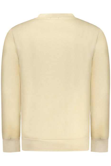 Rifle Mens Zip-Up Sweatshirt Beige
