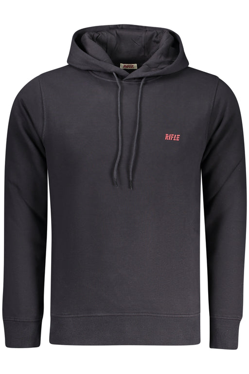 Rifle Mens Zip-Up Sweatshirt Blue