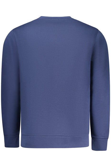 Rifle Mens Zip-Up Sweatshirt Blue