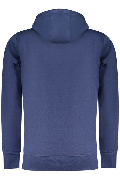 Rifle Mens Zip-Up Sweatshirt Blue