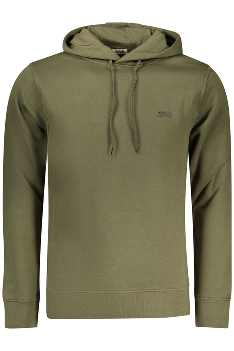 Rifle Mens Zip-Up Sweatshirt Green