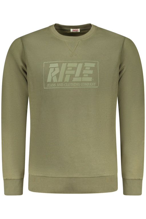Rifle Mens Zip-Up Sweatshirt Green