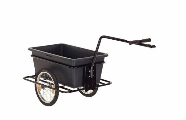 Big Boy Fietskar met Zadelpenbevestiging 16 Inch Unisex Black,