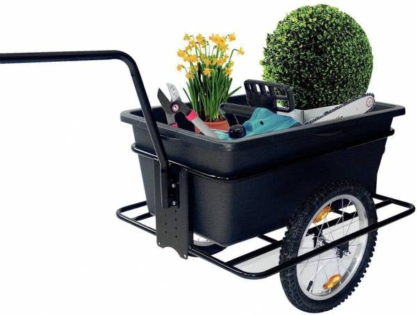 Big Boy Fietskar met Zadelpenbevestiging 16 Inch Unisex Black,