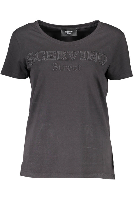 Scervino Street Womens Short Sleeve T-Shirt Black