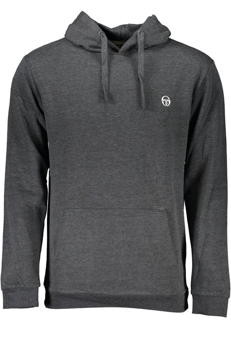 Sergio Tacchini Mens Gray Zipless Sweatshirt