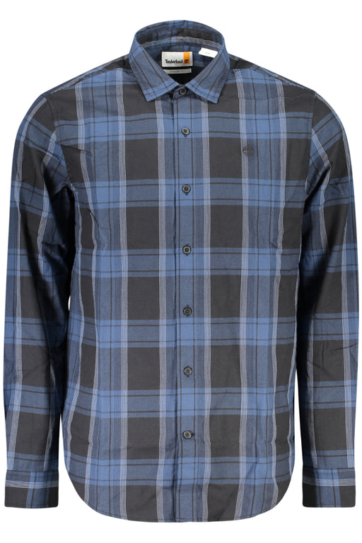Timberland Mens Long-Sleeved Shirt, Blue