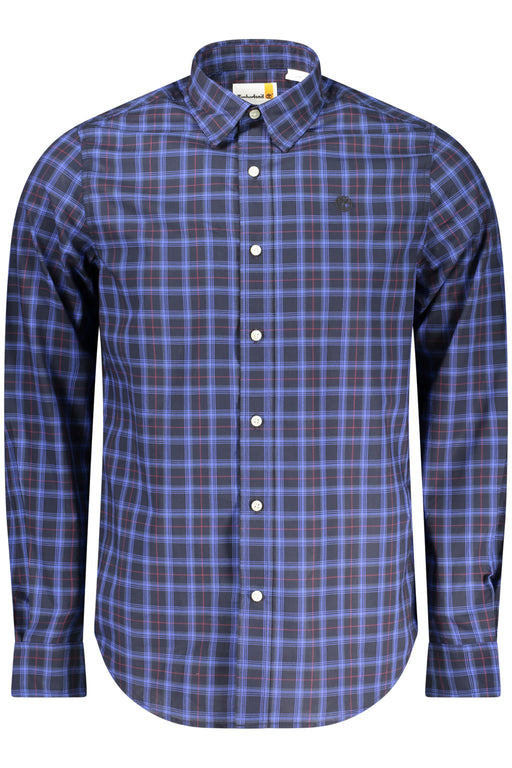 Timberland Mens Long-Sleeved Shirt, Blue