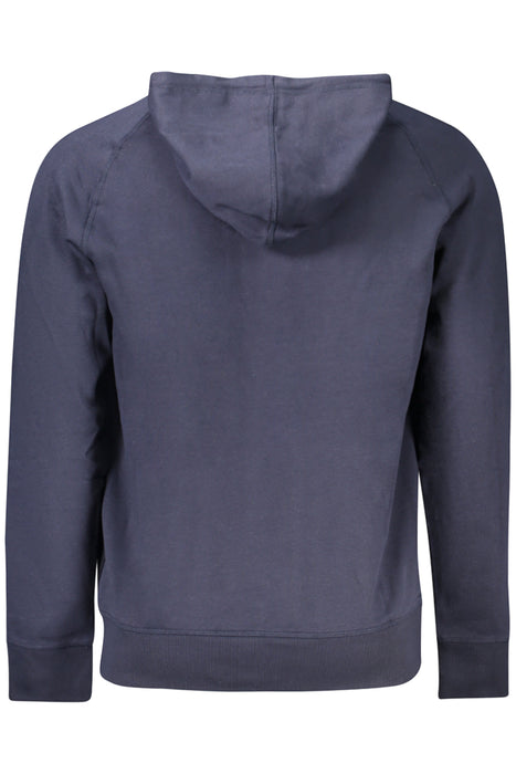 Timberland Mens Zip-Up Sweatshirt Blue