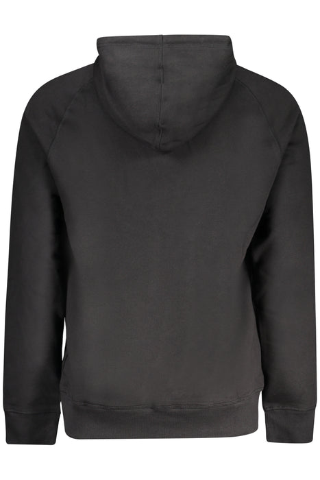 Timberland Mens Black Zip-Up Sweatshirt